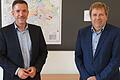 Landtagsabgeordneter Thorsten Schwab (CSU) informierte sich beim Leiter des Amts für Ländliche Entwicklung, Jürgen Eisentraut.