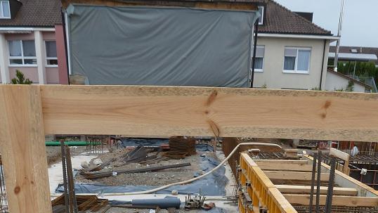 Grundsteinlegung der neuen Stadthalle mit Eintrag ins Goldene Buch