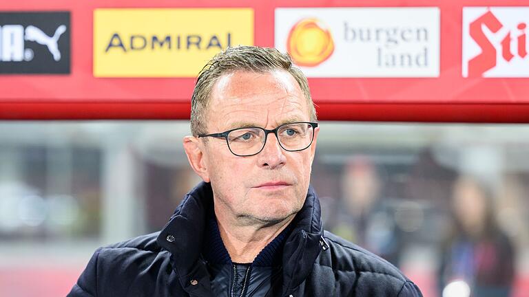 Österreich - Slowenien       -  Österreichs Teamchef Ralf Rangnick redete sein Team nach dem folgenschweren Remis stark.