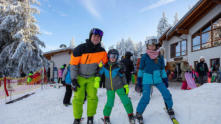 Ein perfekter Wintertag in der Rhön - auf der Wasserkuppe