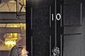 Putzen in 10 Downing Street, dem Amtssitz des britischen PremierministersFoto: afp