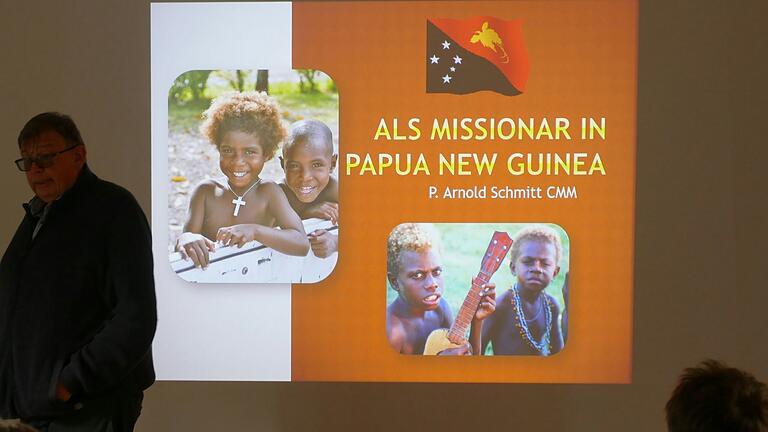 Im Anschluss an die Sonntagsmesse hielt Pater Arnold Schmitt SSM einen interessanten Vortrag im Kolpingheim über das Land Papua-Guinea, wo er eingesetzt ist Im Anschluss an die Sonntagsmesse hielt Pater Arnold Schmitt SSM einen interessanten Vortrag im Kolpingheim über das Land Papua-Guinea, wo er eingesetzt ist