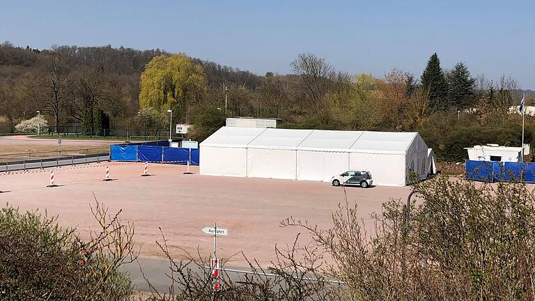 Im März gab es in Marktheidenfeld auch eine Corona-Teststelle auf dem Gelände, wo sonst die Fahrgeschäfte bei der Laurenzi-Messe stehen. Im März gab es in Marktheidenfeld auch eine Corona-Teststelle auf dem Gelände, wo sonst die Fahrgeschäfte bei der Laurenzi-Messe stehen.