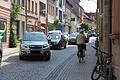 In Hammelburg gibt es für Radfahrer einige Problemstellen. So auch in der Kissinger Straße, wo Radeln stadtauswärts schwierig bleibt.       -  Für Radfahrer existieren in Hammelburg einige Problemstellen, wie in der Kissinger Straße, wo Radeln stadtauswärts schwierig bleibt. SPD und Grüne legen nun Ideen vor, wie Fahrradfahrer besser und sicherer im Verkehr berücksichtigt werden können.