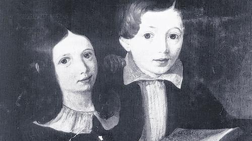 Leopold Sonnemann und seine Schwester Johanna im Jahr 1840.