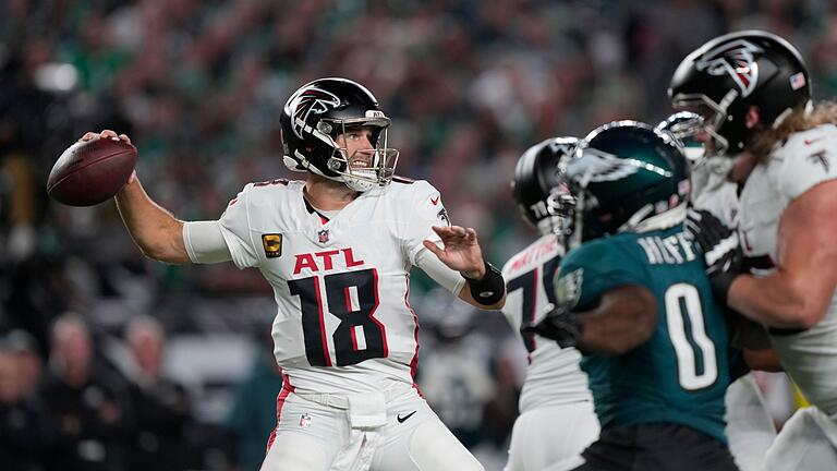 Philadelphia Eagles - Atlanta Falcons       -  Quarterback Kirk Cousins führte die Atlanta Falcons zum ersten Sieg seit seinem Wechsel.
