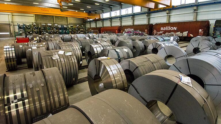 Es kommt kaum noch Nachschub für die Stahllager der Großindustrie auf den Gelände von Translog an. Es kommt kaum noch Nachschub für die Stahllager der Großindustrie auf den Gelände von Translog an.