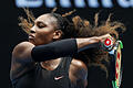 Favoritin       -  Serena Williams erreichte das Viertelfinale der Australian Open. Foto: Kin Cheung