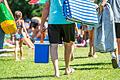 Eine gute Nachricht für die letzten Augusttage: Das Wetter lädt weiter zu Besuchen in Schwimmbädern und Badeseen in Unterfranken ein. Das Foto entstand im Freibad Haßfurt.