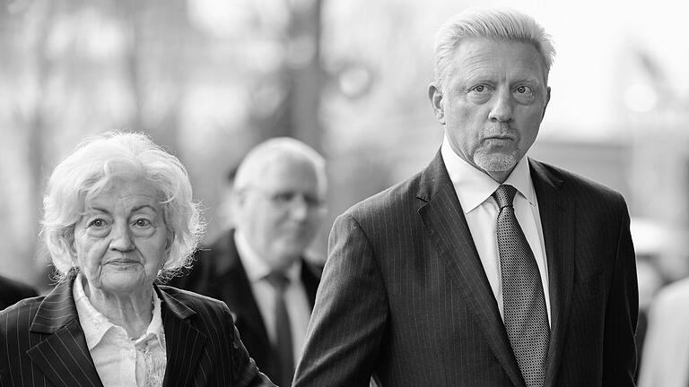 Boris Becker und seine Mutter Elvira Becker       -  Nach Informationen der &bdquo;Bild&rdquo;-Zeitung starb Elvira Becker im Alter von 89 Jahren in ihrer Heimatstadt Leimen.