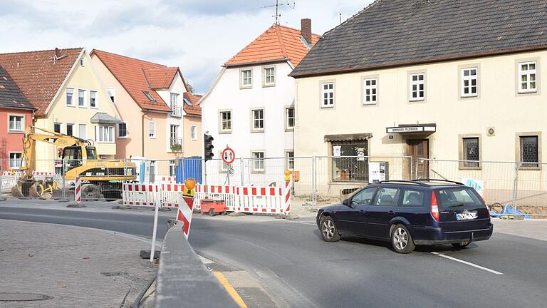 Die schwierigen Arbeiten im Untergrund von Unsleben sind erst einmal bewältigt.