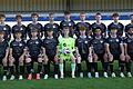 Die U19 des Würzburger FV spielt in der Saison 2024/25 in der Fußball-Bayernliga. Hinten von links: Benedikt König, Liam Heining, Jakob Durchholz, Sandro Spanheimer, Lasse Wild, David Esau, Noa Zuljevic, Heorhii Nachkebiia, Orfeas Boukas. Vorne von links: Dennis Hochweiß, Oliver Makulik, Felix Deißenberger, Nico Ungefuch, Kevin Höchel, Maximilian Müller, Jason Ramirez, Linus Pretscher, Amir Momeni. Es fehlen: Trainer Steffen Rögele, Noah Mühlauer, Daniel Belsner, Jakob Scheurich, Cornelius Wieden, Tim Hermann, Co-Trainer Jörg Durchholz.