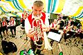 Wie hier im Jahr 2014 standen die Waldzeller Musikanten über Jahrzehnte an einem Nachmittag der Spessartfestwoche auf der Bühne. Heuer jedoch fehlen sie im Programm, ebenso wie die Kapellen aus Frammersbach und Hausen.