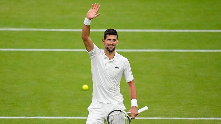 Novak Djokovic.jpeg       -  Novak Djokovic ist in sein neuntes Wimbledon-Finale eingezogen.