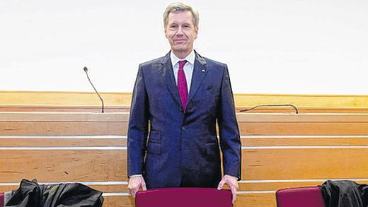 In Hannover vor Gericht: Ex-Bundespräsident Christian Wulff.