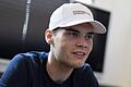Laurin Heinrich vor dem freien Training am Norisring im Gespräch mit dieser Redaktion, das im Trailer seines Teams stattfand, in den er sich in den raren und oft nur kurzen Pausen an einem Rennwochenende zurückziehen kann. Der 21-Jährige aus Kürnach fährt als Porsche-Vertragsfahrer sein erstes Jahr in der DTM.