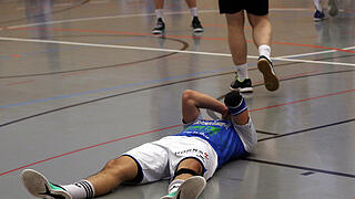 Impressionen vom Handballspiel zwischen dem MHV Schweinfurt und der HSG Mainfranken (26:27).