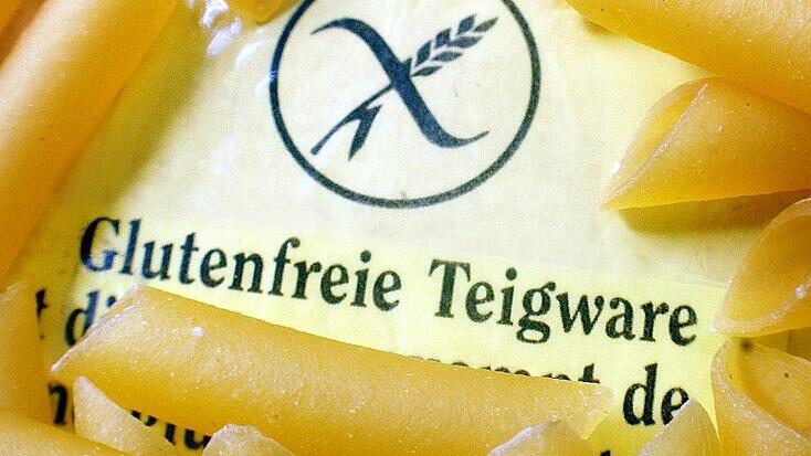 Glutenfreie Produkte für Zöliakie-Patienten       -  Gekennzeichnet sind glutenfreie Lebensmittel mit einer durchgestrichenen Ähre.