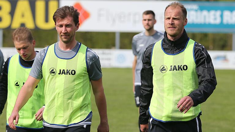 Müssen die jungen Spieler noch mehr führen als bisher: die erfahrenen Sander (von links) Sven Wieczorek, Maximilian Zang und Joe Bechmann.