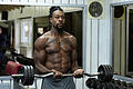 Ein Mann wie ein Muskel: Gary Hines trainiert im Fitnesscenter Olymp in Bad Neustadt.