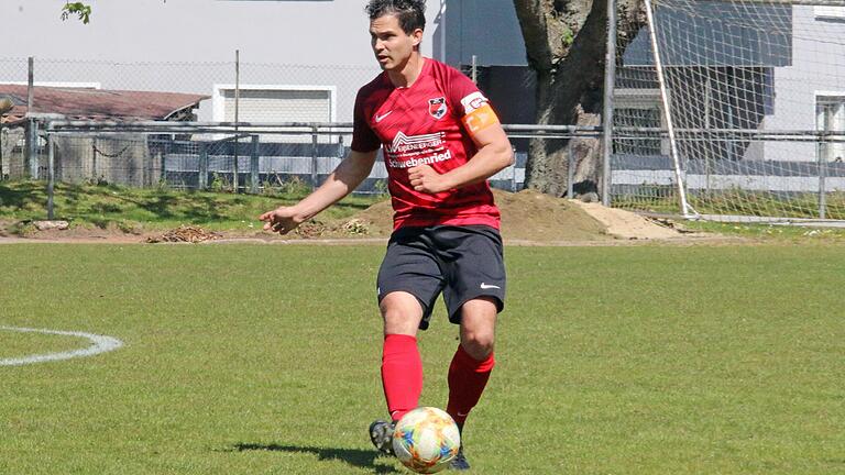 Fabian Lichtlein, auch heute noch für die DJK Schwebenried/Schwemmelsbach aktiv, sorgte am 19. Mai 2018 für den bislang emotionalsten Moment in den Kreis-Vergleichen mit dem TSV Karlburg.