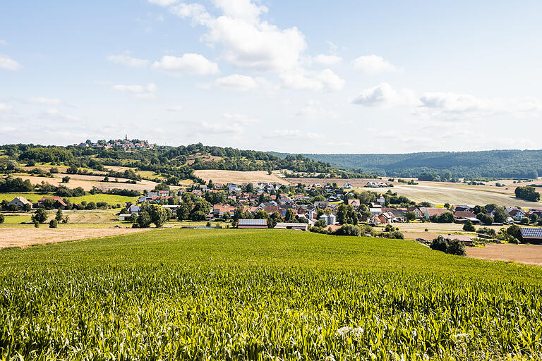 Der Blick auf das Pfarrweisacher Junkersdorf, in dem 227 Menschen leben.