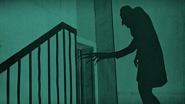 Die Mutter aller Horrorfilme: Szenenfoto aus 'Nosferatu, eine Symphonie des Grauens' (1921).