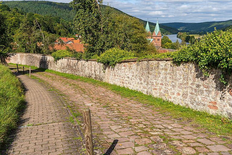 Den Anschluss vom unten im Kellergarten liegenden Reiterhof an den Michaelsberg soll über ein Tor in der denkmalgeschützen Mauer erfolgen.