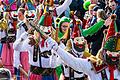 Am Sonntag findet in Oberelsbach in der Rhön die Maskenfastnacht statt.
