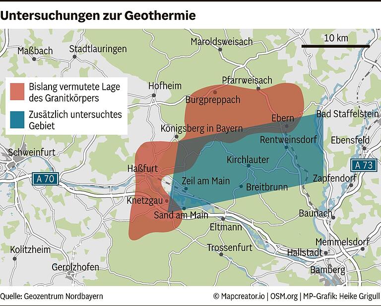 Geothermie im Haßbergkreis: Die Suche nach dem heißen Granit-Giganten im Untergrund geht weiter