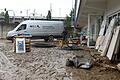 Das Wasser ist gegangen, geblieben ist eine dicke Schlammschicht: Die Bädergalerie WSG in Kitzingen hat das Hochwasser stark getroffen.