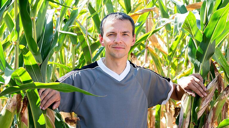 Landwirte wie Andreas Gerner aus Birnfeld im Kreis Schweinfurt protestieren wochenlang gegen die Agrarpolitik der Bundesregierung.&nbsp;