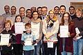 Sportabzeichenübergabe 2016       -  Diese sportlichen Jugendlichen und Erwachsenen bekamen beim TuS Großrinderfeld das Sportabzeichen überreicht.