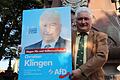Christian Klingen ist Vorsitzender des AfD-Kreisverbandes Kitzingen-Schweinfurt, im AfD-Bezirksverband Unterfranken, Mitglied im Landesvorstand Bayern &ndash; und mit einem Bein im Landtag.