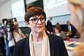 Nach der Bundestagswahl - Fraktionssitzung der SPD       -  Saskia Esken will trotz des Wahldesasters SPD-Parteichefin bleiben. (Archivbild)