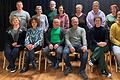 Der Vorstandschaft der Dorfgemeinschaft Irmelshausen : Hinten von links:&nbsp; Markus Hey, Karina Wiener, Thomas Steinschauer, Simone Wimmer-Hey, Alexandra Reder, Claudia Filbry und Katrin Steinschauer. Vorne von links: Kerstin Guthardt, Alexandra Röhner, Ralf Fritz, Peter Mauer, Emma Steinschauer, Jannis Witz. Es fehlen Anna Schmutz und Katrin Seiler.