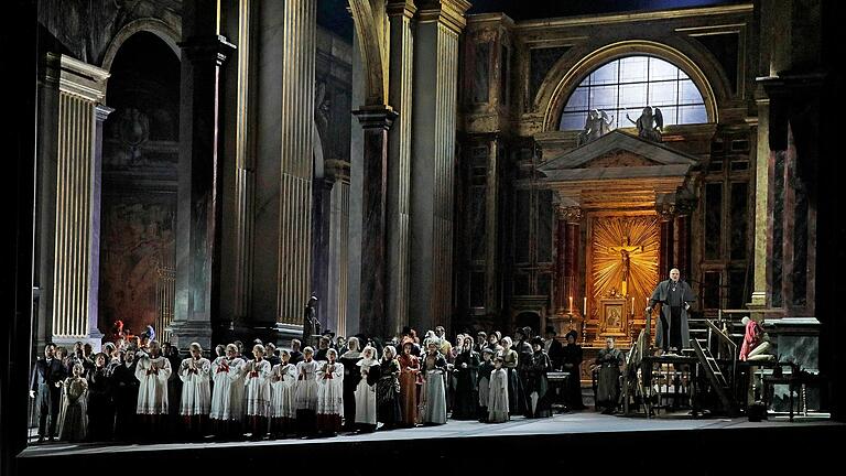 Szenenbild aus Puccinis Tosca