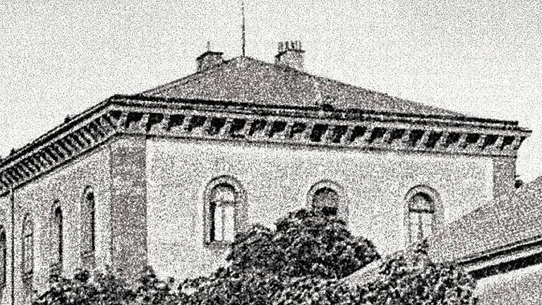 Die Schweinfurter Gewerbeschule wurde 1866 zum Lazarett. Die Schweinfurter Gewerbeschule wurde 1866 zum Lazarett.
