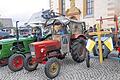 Oldtimer am Kloster: Die Traktorenwallfahrt zum heiligen Berg der Franken zieht Jahr für Jahr mehr Traktorenfreunde an.