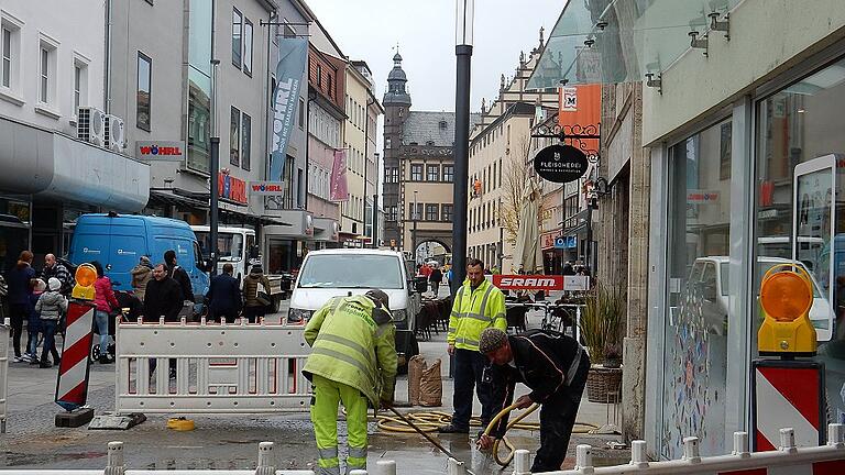 Acht Monate war die Spitalstraße bis Ende November Baustelle.