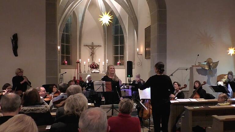 Das Schweinfurter Kammerorchester präsentierte in der Kirche St. Salvator drei hervorragende Solistinnen. Das Schweinfurter Kammerorchester präsentierte in der Kirche St. Salvator drei hervorragende Solistinnen.