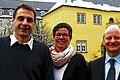 Einstimmige Neuwahl: Sie stehen in den nächsten drei Jahren an der Spitze des Hotel- und Gaststätten-Kreisverbandes (von links): Michael Seufert, Claudia Ingeduld und Thomas Daunhauer.