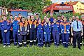 Unser Foto zeigt die erfolgreichen Absolventen sowie die Abnahmeprüfer (erste Reihe, von links) Vanessa Karch (Jugendwartin Feuerwehr Stralsbach), (zweite Reihe, von links) Christoph Kröckel (stellvertretender Kommandant Feuerwehr Stralsbach) und ...       -  Unser Foto zeigt die erfolgreichen Absolventen sowie die Abnahmeprüfer (erste Reihe, von links) Vanessa Karch (Jugendwartin Feuerwehr Stralsbach), (zweite Reihe, von links) Christoph Kröckel (stellvertretender Kommandant Feuerwehr Stralsbach) und Kreisbrandinspektor Ronald Geis (erste Reihe von rechts), Kreisbrandmeister Klaus Preisendörfer (zweite Reihe hinten rechts) und Kommandant Steffen Schade (Feuerwehr Waldfenster), Kommandant Sebastian Voll (Feuerwehr Gefäll).