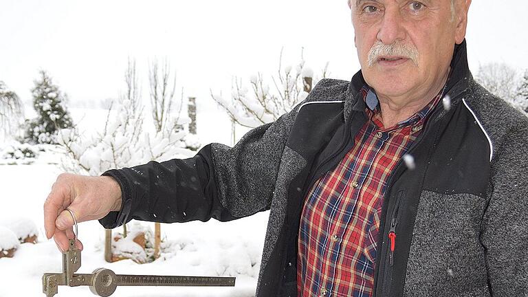 Hilmar Mauer aus Merkershausen ist so etwas wie der Wetterpapst Rhön-Grabfelds.
