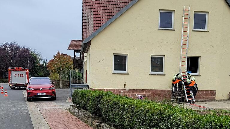 Übung zum richtigen Umgang mit Leitern. Übung zum richtigen Umgang mit Leitern.