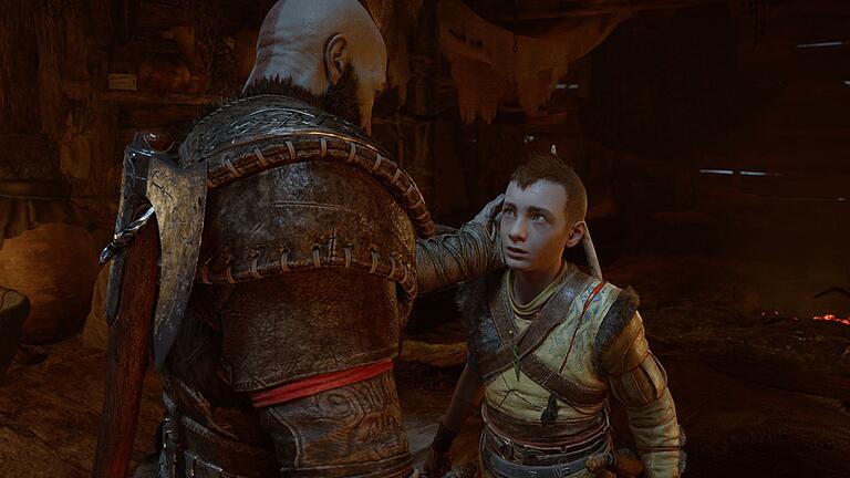 Kratos und Sohn Atreus       -  In «God of War Ragnarök» geht die Geschichte von Kratos (l) und seinem Sohn Atreus (r) weiter.