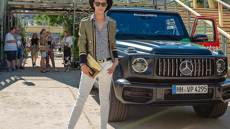 Maximilian Seitz bei der Mercedes-Benz Fashion Week Maximilian Seitz bei der Mercedes-Benz Fashion Week
