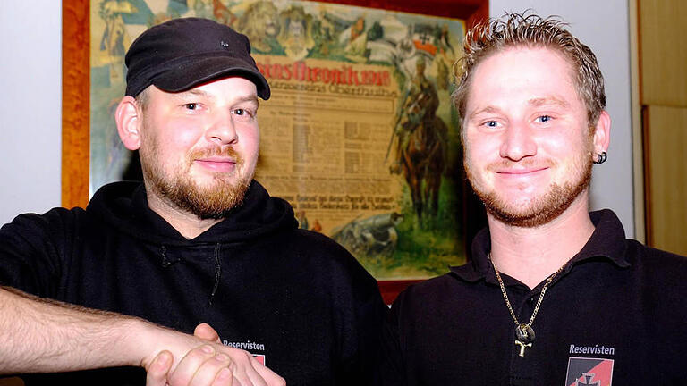 Daniel Wehner (rechts) ist jetzt Nachfolger des Vorsitzenden Andreas Kolb, der nicht mehr kandidierte. Fotos: Gerd Schaar       -  Daniel Wehner (rechts) ist jetzt Nachfolger des Vorsitzenden Andreas Kolb, der nicht mehr kandidierte. Fotos: Gerd Schaar