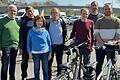 Der SPD-Ortsverein Ochsenfurt veranstaltete einen Fahrradbasar. Über den Erfolg freuen sich (von links) Toni Gernert, Alfred Gehring, Ingrid Stryjski, Cord Tappe, Thorsten Reppert, Joachim Eck und Frederik Heller.
