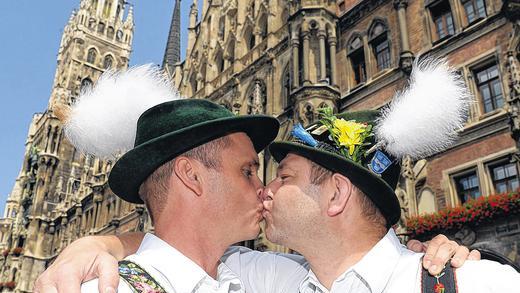 München will schwuler werden: Die Landeshauptstadt setzt auf &bdquo;Gay-Marketing&ldquo;.